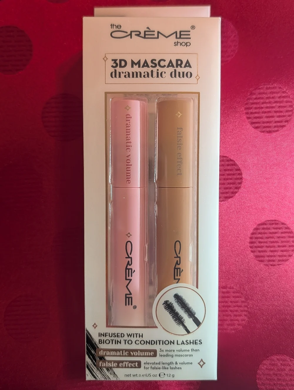 3D Mascara Dramatic Duo Dramatic Volume And Falsie Effect Waterproof Mascara 🆕
